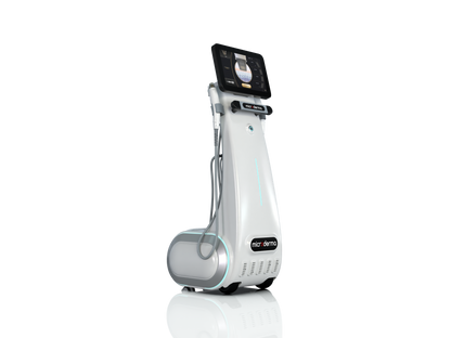 Touch display på professionel diode laser med behandlingsindstillinger 