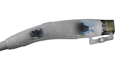 Professionel diode laser t håndtag detaljer teknik