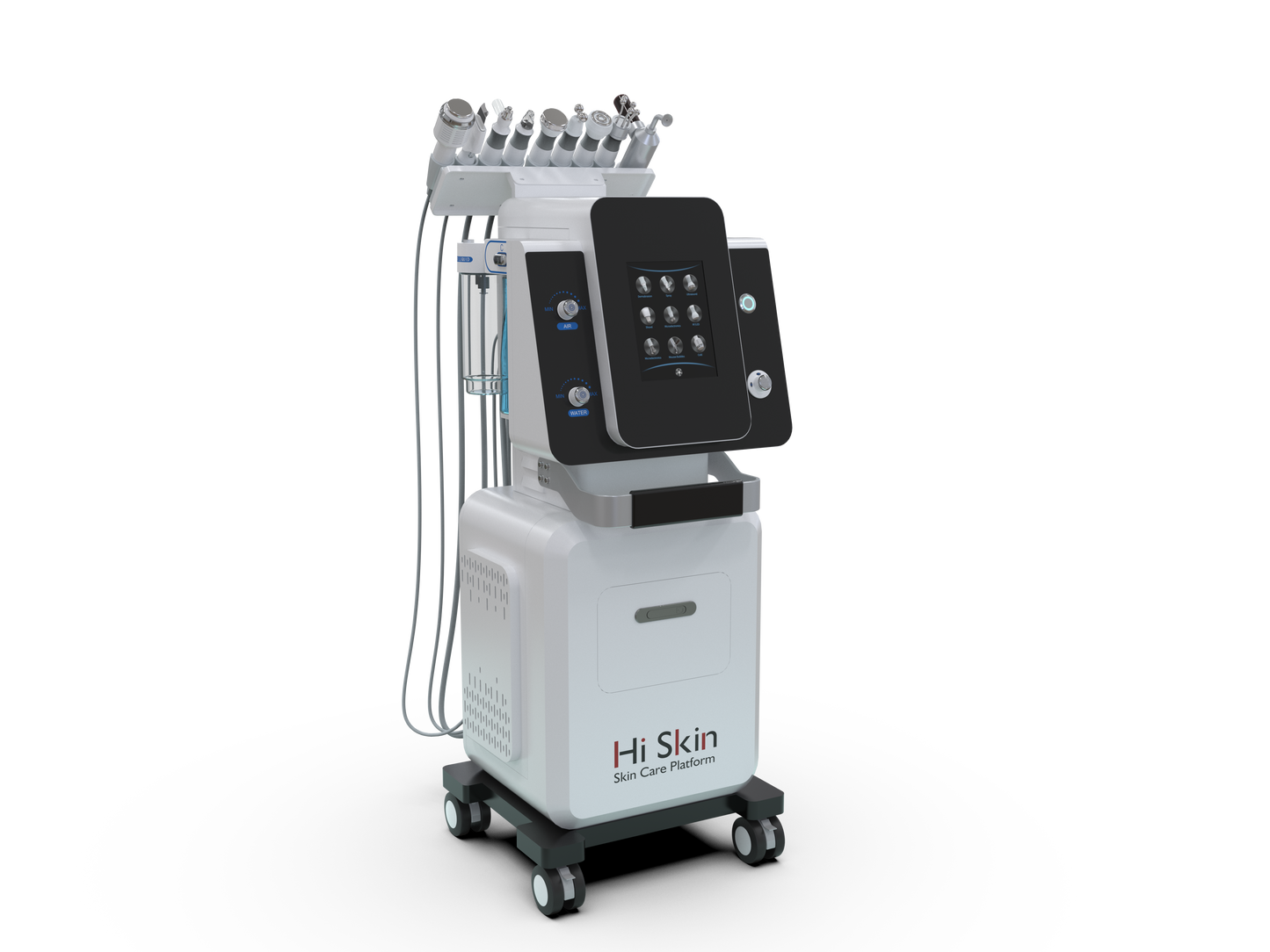 VSC Pro hydrafacial maskine med integreret touchskærm og væskekontrol
