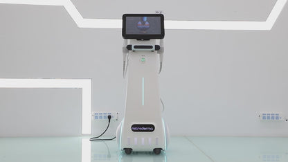 Diode laser installeret i moderne klinikmiljø video